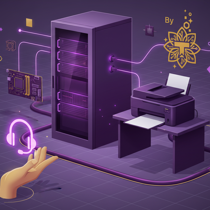 Office IT Setup, Network Configuration, and Troubleshooting Support